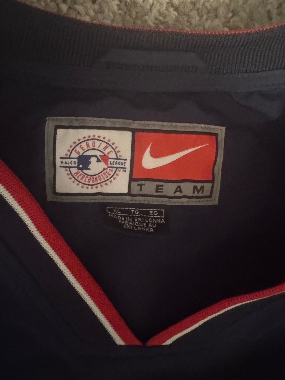 Vintage Nike MLB Minnesota Twins Jacket Center Swoosh Pullover Windbreaker - Picture 3 of 5